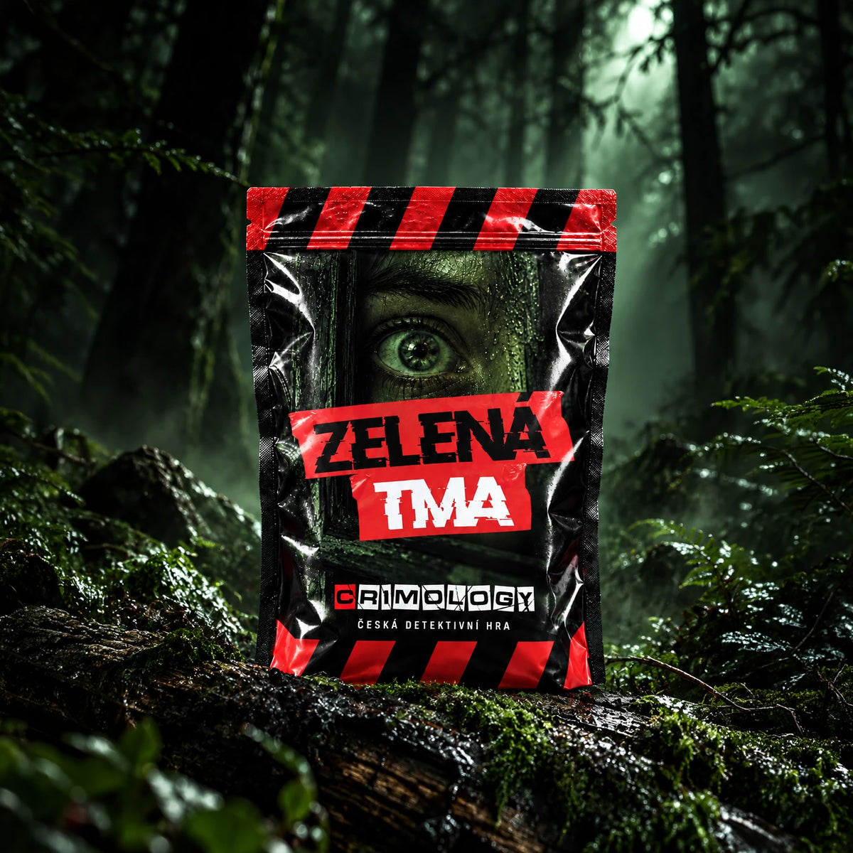 Zelená tma - detektivní hra s vyšetřovacím spisem