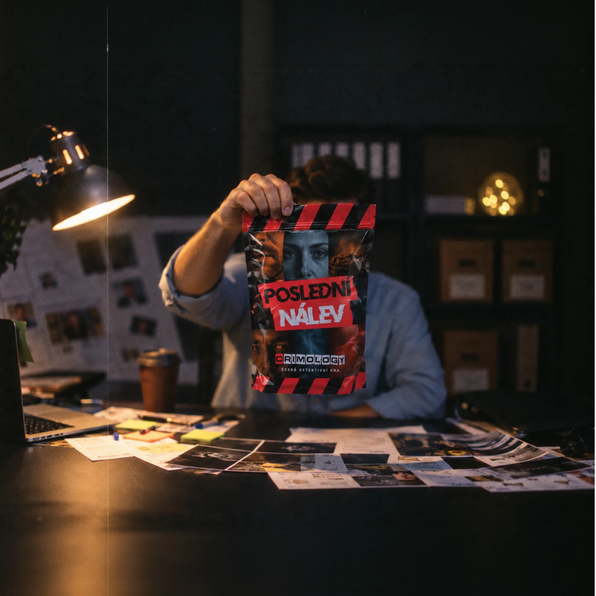Poslední nálev - fotografie herních materiálů